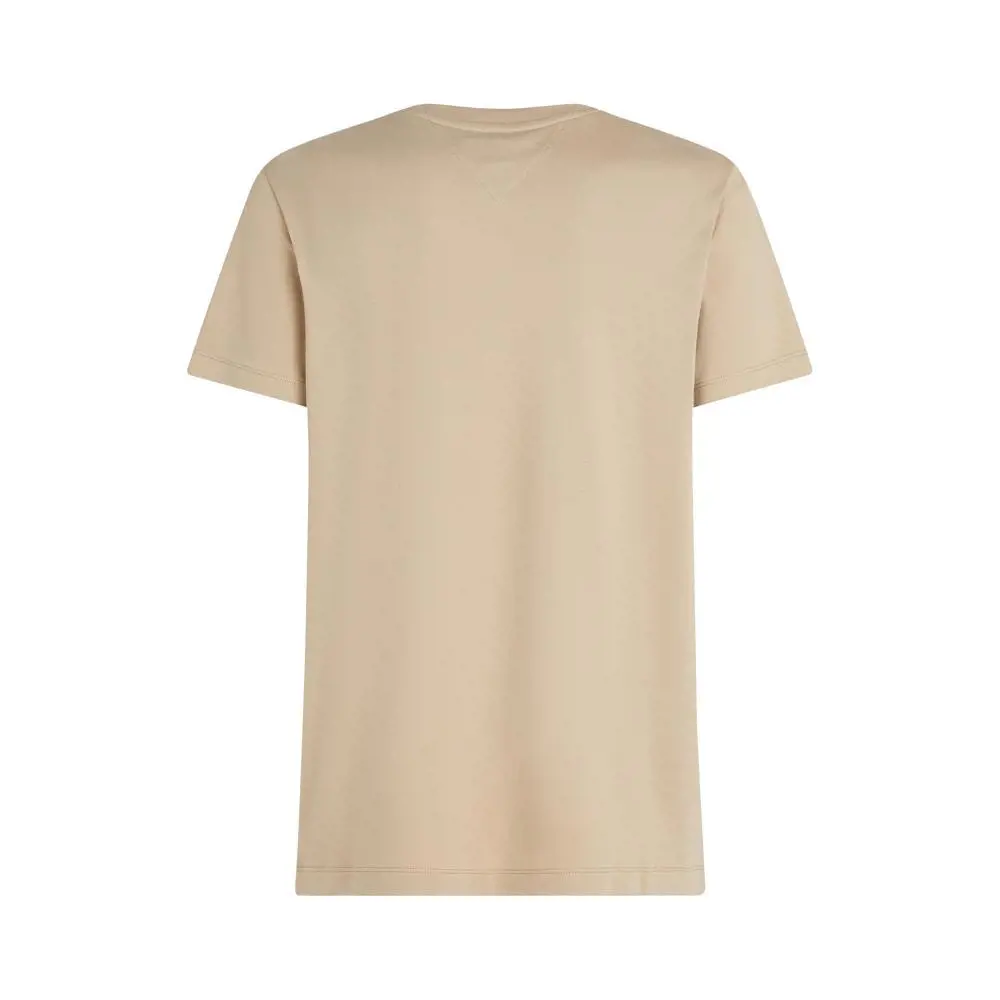 Tommy Hilfiger Interlock Knit Sandalwood T-Shirt
